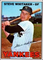 1967 Topps Baseball Cards      277     Steve Whitaker RC